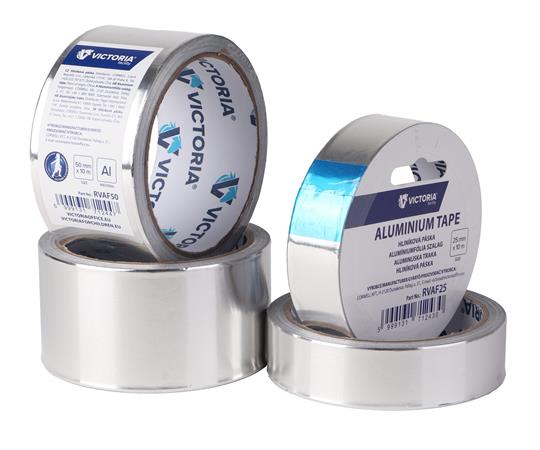 Alumíniumfólia szalag, 25 mm x 10 m, VICTORIA FACILITY